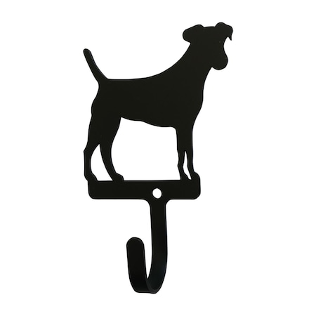 Village Wrought Iron Jack Russel Wall HookSmall WH-324-S